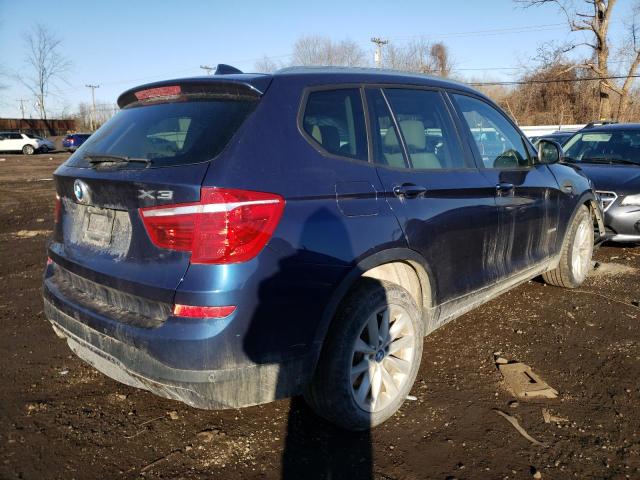 2016 BMW X3 XDRIVE2 5UXWX9C54G0D66475