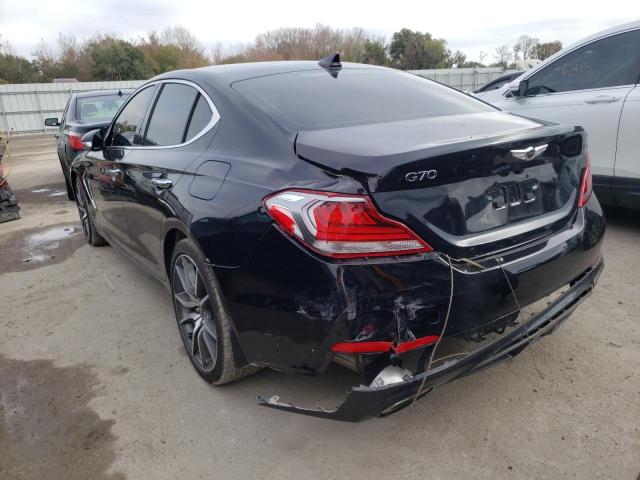 2020 GENESIS G70 KMTG54LE3LU055779