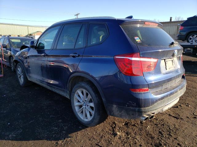 2016 BMW X3 XDRIVE2 5UXWX9C54G0D66475