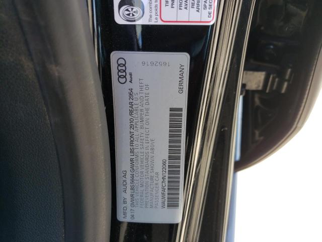 2017 AUDI S7 PREMIUM WAUWFAFC7HN122060