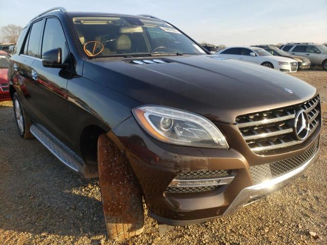 Salvage cars for sale at Tanner, AL auction: 2013 Mercedes-Benz ML 350 BLU
