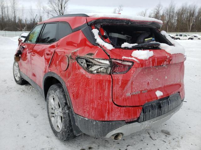 2020 CHEVROLET BLAZER 3LT 3GNKBJRS6LS708769