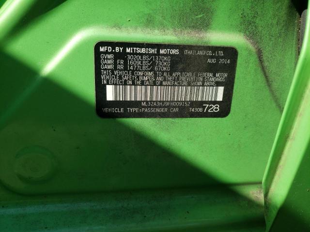 2015 MITSUBISHI MIRAGE DE ML32A3HJ9FH009152