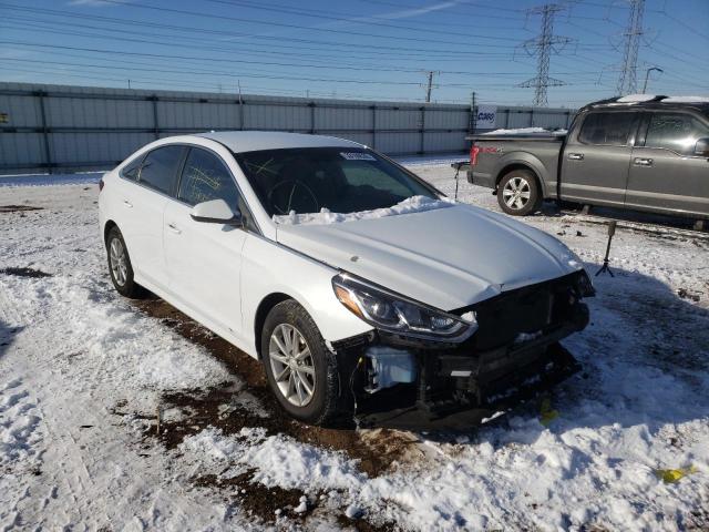 VIN: 5NPE24AF7JH644058 Auction: COPART Lot: 33100532 Location: IL - CHICAGO NORTH 5NPE24AF7JH644058 HYUNDAI SONATA 2018 WHITE Photo 1
