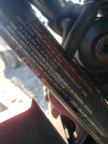 2013 HARLEY-DAVIDSON FLHTCUTG T 1HD1MAM12DB850965