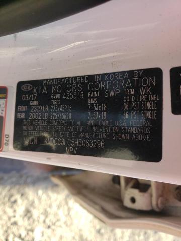 2017 KIA NIRO FE KNDCC3LC5H5063296