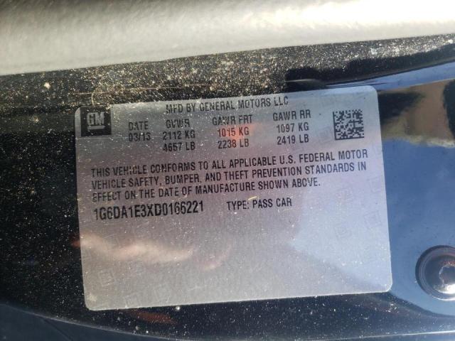 2013 CADILLAC CTS - 1G6DA1E3XD0166221
