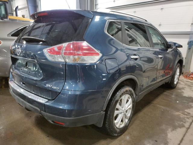 KNMAT2MV1FP539286 Nissan Rogue S 2015. Фото: 3
