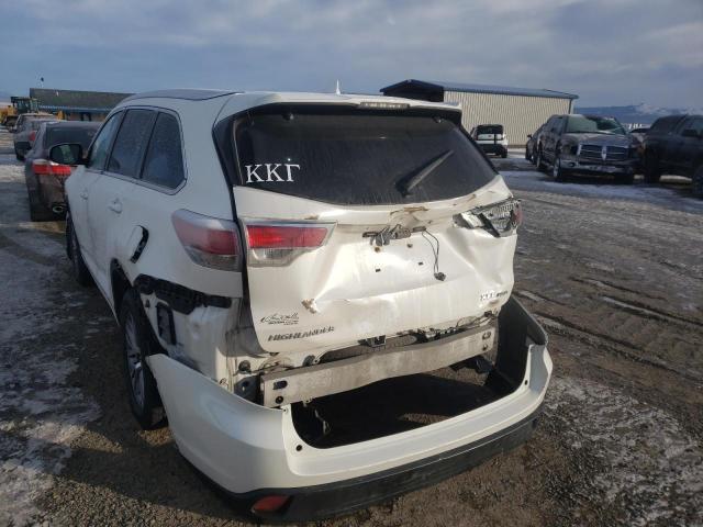 5TDJKRFH5ES066824 Toyota Highlander 2014. Фото: 8