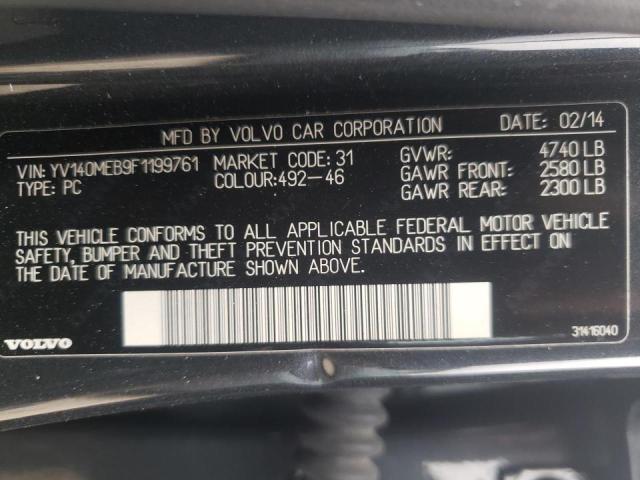 2015 VOLVO V60 PREMIE YV140MEB9F1199761