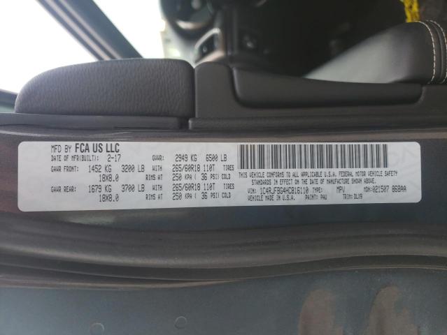 2017 JEEP GRAND CHER 1C4RJFBG4HC816110