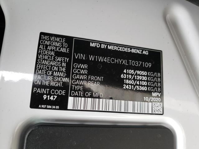 2020 MERCEDES-BENZ SPRINTER 2 W1W4ECHYXLT037109