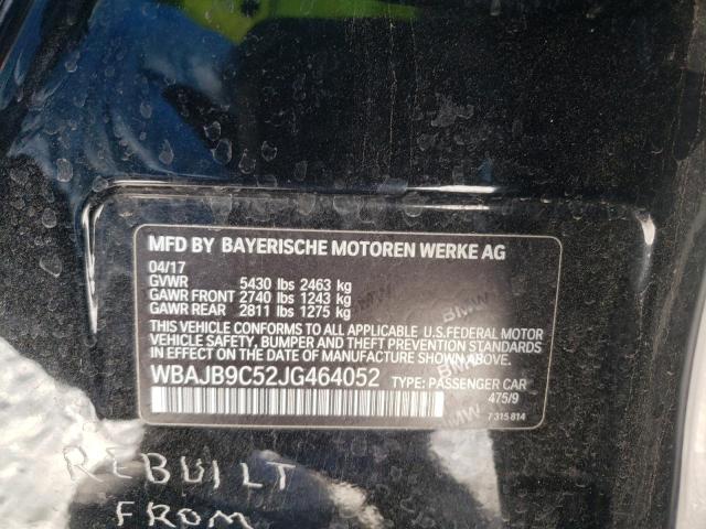 2018 BMW M550XI WBAJB9C52JG464052