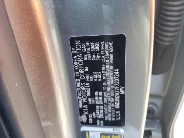 2015 KIA SOUL KNDJN2A27F7207244