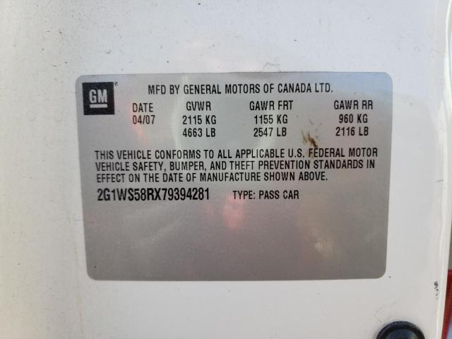 2G1WG5EK9B1220363 Chevrolet Impala Lt 2011. Фото: 9