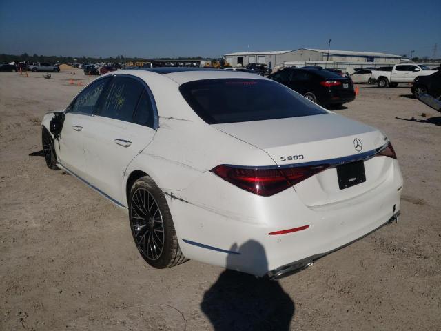 2022 MERCEDES-BENZ S CLASS W1K6G6DB3NA092653