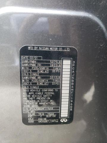 2021 INFINITI QX50 LUXE 3PCAJ5BB6MF119658