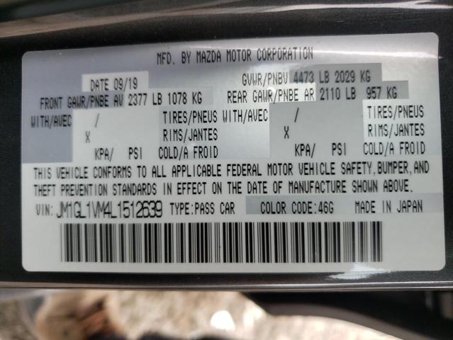 2020 MAZDA 6 TOURING JM1GL1VM4L1512639
