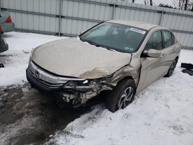 1HGCR2F36GA162382 Honda Accord Lx 2016. Фото: 1