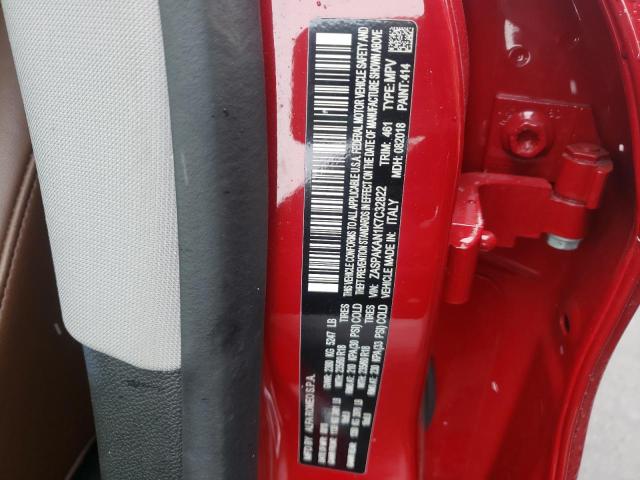 2019 ALFA ROMEO STELVIO ZASPAKAN1K7C32822