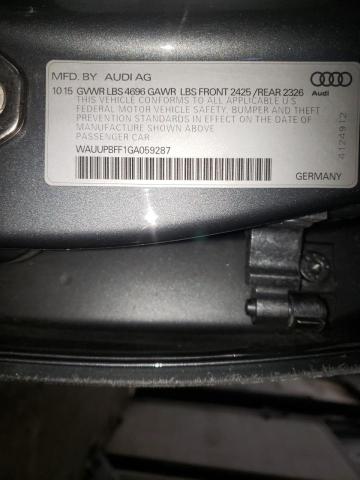 2016 AUDI A3 E-TRON WAUUPBFF1GA059287