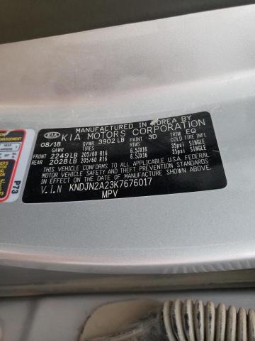 2019 KIA SOUL - KNDJN2A23K7676017