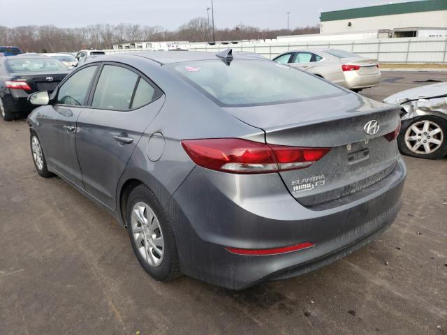 2017 HYUNDAI ELANTRA SE KMHD74LFXHU152758
