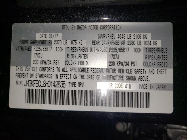 2017 MAZDA CX-5 TOURI JM3KFBCL8H0142835