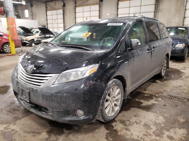 2017 TOYOTA SIENNA XLE 5TDDZ3DCXHS154737
