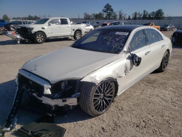 2022 MERCEDES-BENZ S CLASS W1K6G6DB3NA092653