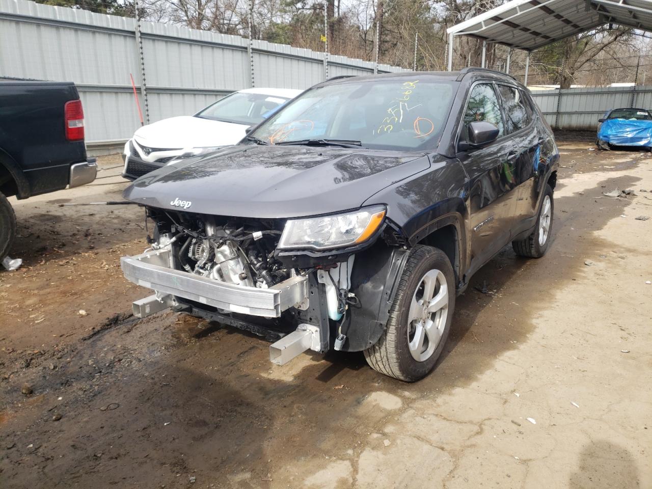 2021 Jeep Compass Latitude VIN: 3C4NJCBB9MT505885 Lot: 33576682