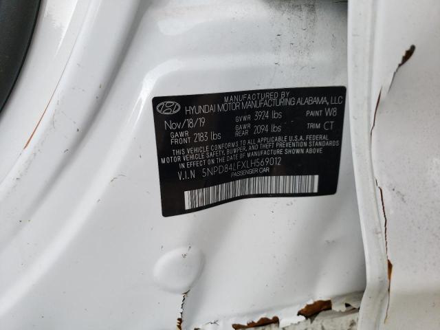 2020 HYUNDAI ELANTRA SE 5NPD84LFXLH569012