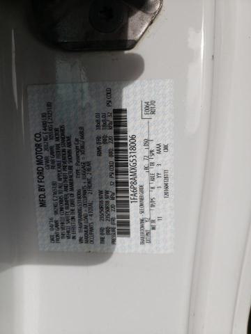 2016 FORD MUSTANG 1FA6P8AMXG5318006