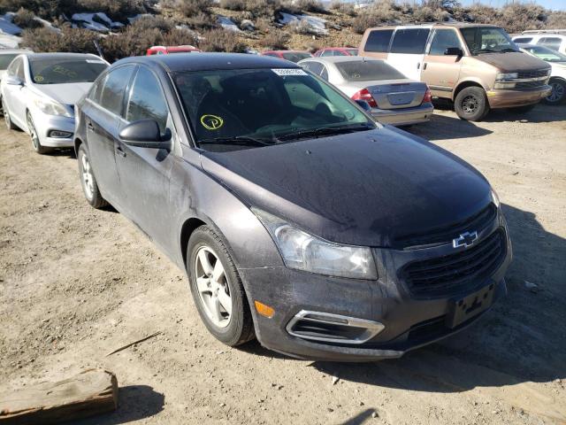 Salvage cars for sale from Copart Reno, NV: 2015 Chevrolet Cruze LT