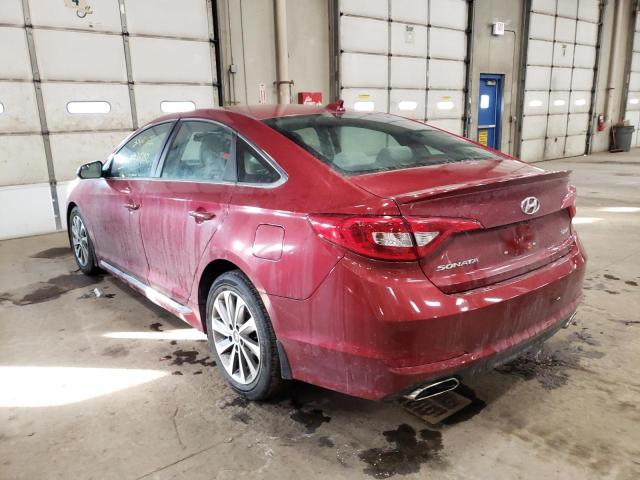 2016 HYUNDAI SONATA SPO 5NPE34AF2GH351352