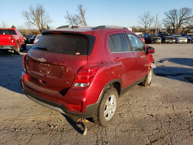  CHEVROLET TRAX 2018 Червоний
