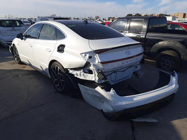 2021 HYUNDAI SONATA N L 5NPEK4JC5MH131563