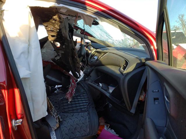  CHEVROLET TRAX 2018 Червоний