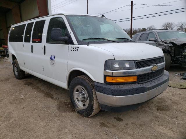Salvage cars for sale from Copart Houston, TX: 2019 Chevrolet Express G3