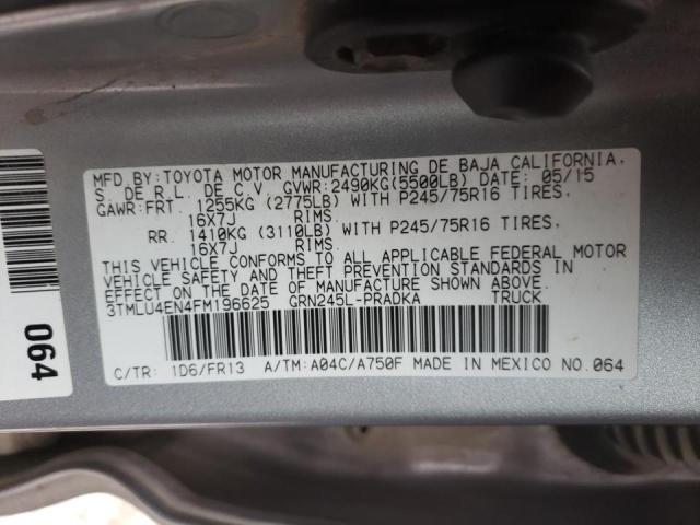 2015 TOYOTA TACOMA DOU 3TMLU4EN4FM196625