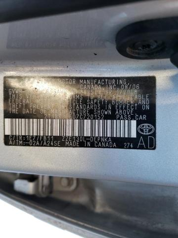 2T1BR30E07C720152 Toyota Corolla Ce 2007. Фото: 9