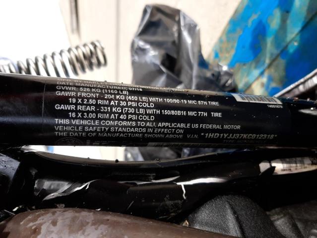 2019 HARLEY-DAVIDSON FXBB 1HD1YJJ37KC012318