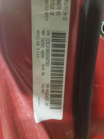 2016 DODGE DART SXT 1C3CDFBB9GD607363