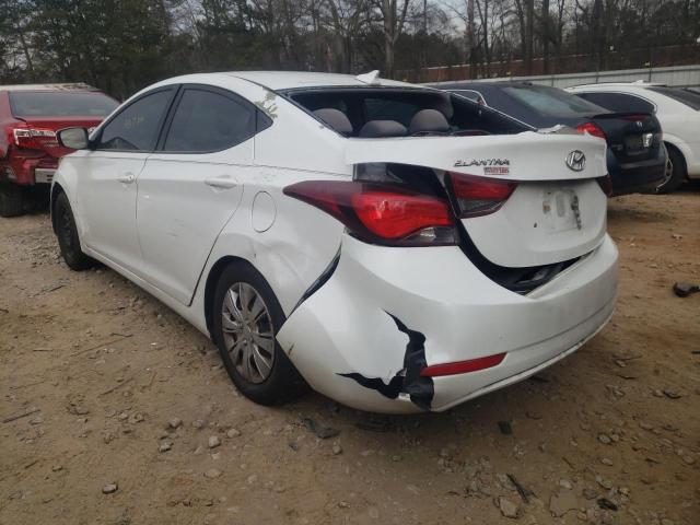 5NPDH4AE3GH785851 Hyundai Elantra Se 2016. Фото: 2