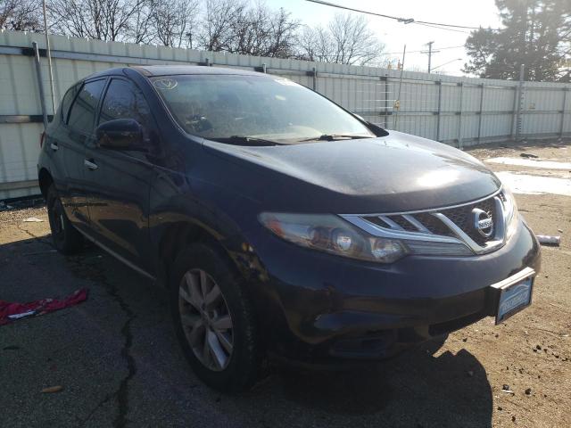 Salvage cars for sale at Moraine, OH auction: 2013 Nissan Murano S