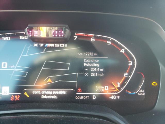 2020 BMW X7 M50I 5UXCX6C07L9C24939