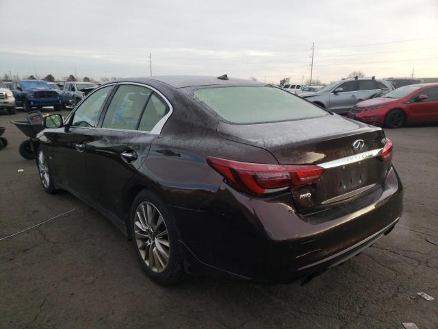 2018 INFINITI Q50 LUXE JN1EV7AR3JM445942