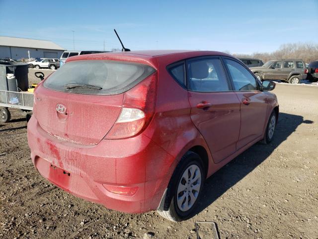 2015 HYUNDAI ACCENT GS KMHCT5AE5FU199510