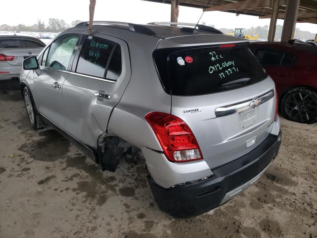 2016 CHEVROLET TRAX LTZ KL7CJMSB6GB606317