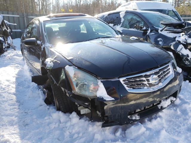 Salvage cars for sale from Copart Candia, NH: 2007 Nissan Maxima SE